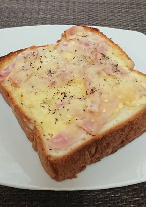 簡単！ベーコンチーズトースト-レシピのメイン写真