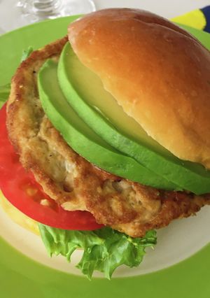高野豆腐のアボカドバーガー-レシピのメイン写真