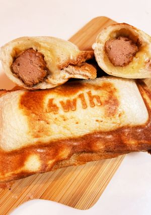 今朝の4w1hサンド「ミートボール」-レシピのメイン写真