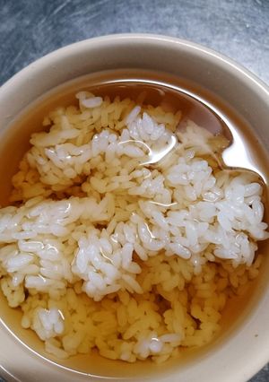 斬新！麦茶のお茶漬け-レシピのメイン写真