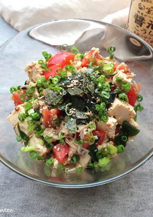 豆腐サラダ醤油糀和え-レシピのメイン写真
