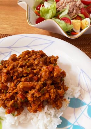 超ヘルシー♪大豆ミートのドライカレー-レシピのメイン写真