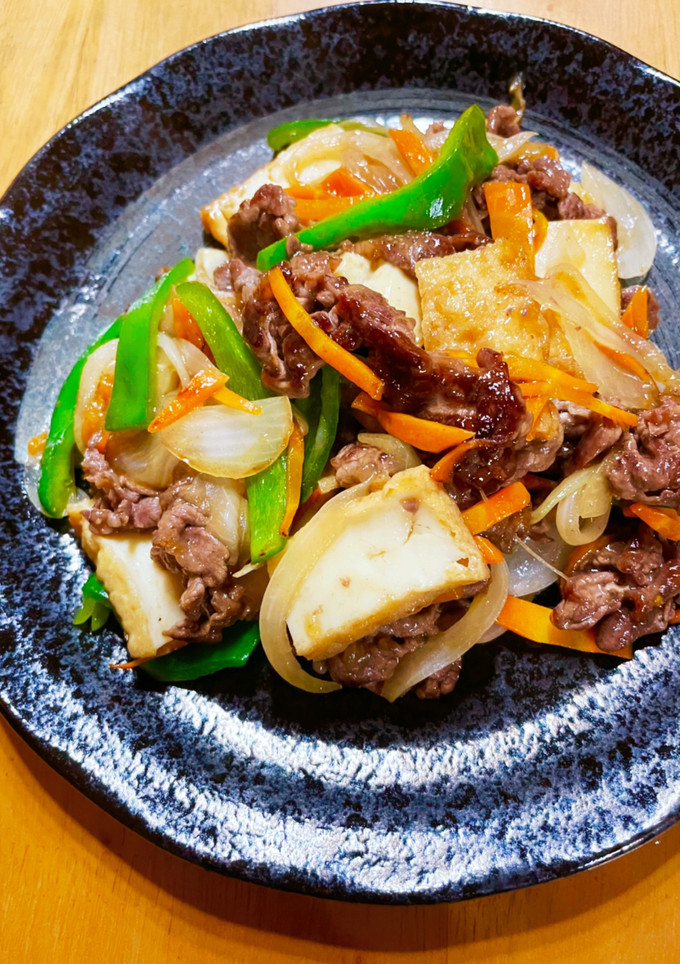 牛肉と野菜の和風炒め-レシピのメイン写真