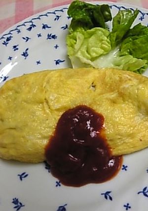 我が家の定番　コロッケオムレツ-レシピのメイン写真