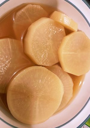 袋入りうどんつゆと炊飯器で大根煮-レシピのメイン写真