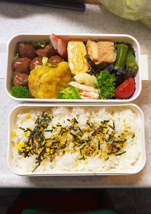 娘中学生お弁当220913-レシピのメイン写真