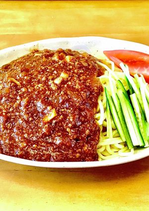いつもとは一味違う美味しいジャージャー麺-レシピのメイン写真