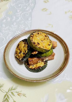 ズッキーニの白味噌炒め-レシピのメイン写真