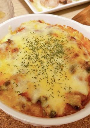 茄子のトマトグラタン-レシピのメイン写真