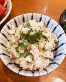 夏バテ防止、我が家の簡単基本梅しそご飯