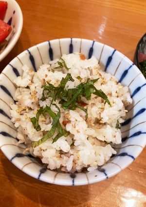 夏バテ防止、我が家の簡単基本梅しそご飯-レシピのメイン写真