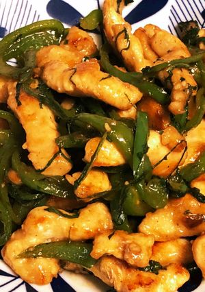 鶏胸肉のにんにく醤油炒め-レシピのメイン写真