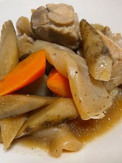 鶏肉とごぼうたちの煮物◎-レシピのメイン写真