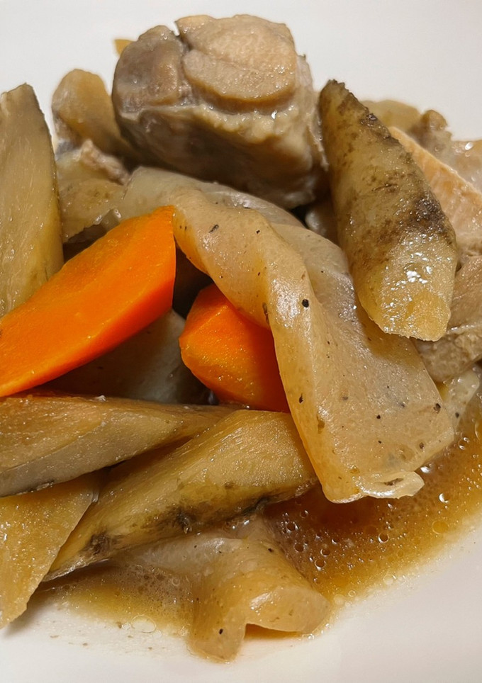 鶏肉とごぼうたちの煮物◎-レシピのメイン写真