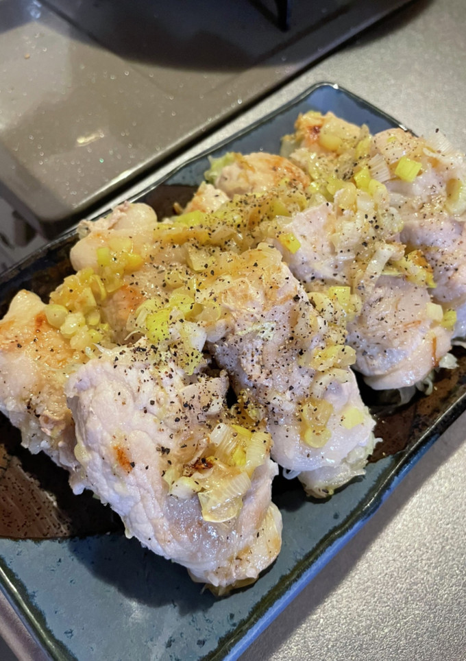 キャベツの肉巻き　ネギ塩白だしソースかけ-レシピのメイン写真