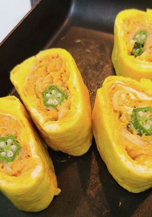 キムチ入り卵焼き-レシピのメイン写真