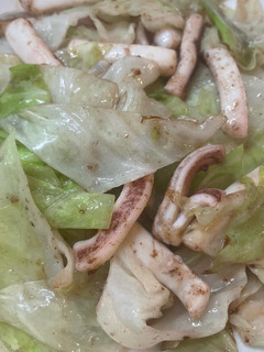 イカとキャベツの炒め物-レシピのメイン写真