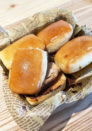 sliders 照り焼きチキン-レシピのメイン写真