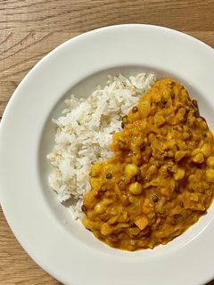 ひよこ豆と緑レンズ豆のスパイスカレー-レシピのメイン写真
