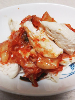 むね肉とキムチ-レシピのメイン写真
