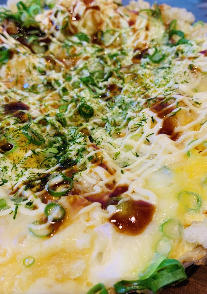 サクサク油揚げと卵のお好み焼き-レシピのメイン写真