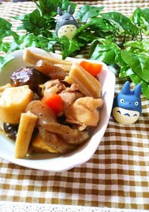 シャキシャキ蓮根の筑前煮-レシピのメイン写真