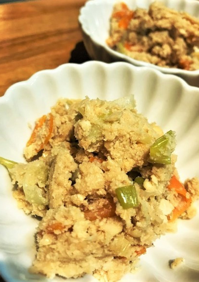 バターしょうゆ味の洋風おから-レシピのメイン写真