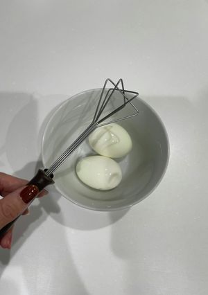 味噌マドラーdeズボラな卵の潰しかた-レシピのメイン写真
