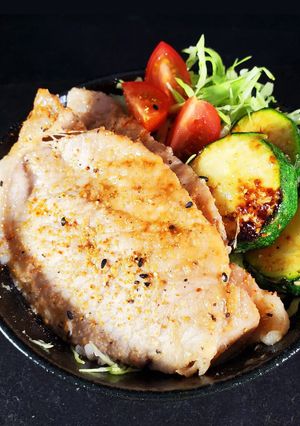 スタミナ！ピリ辛生姜焼き丼-レシピのメイン写真