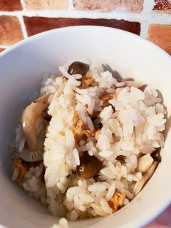 しめじと油あげの炊き込みご飯-レシピのメイン写真
