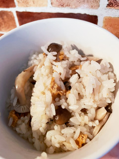 しめじと油あげの炊き込みご飯-レシピのメイン写真