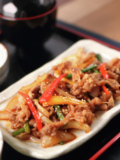 松屋期間限定! プルコギ定食♪-レシピのメイン写真