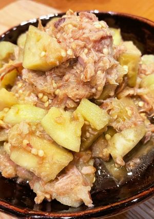 米ナスのツナ和え-レシピのメイン写真