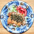 鶏もも肉のソテーを柚子胡椒風味で