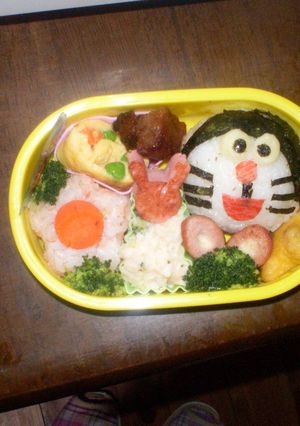 キャラ弁　ドラえもん☆-レシピのメイン写真