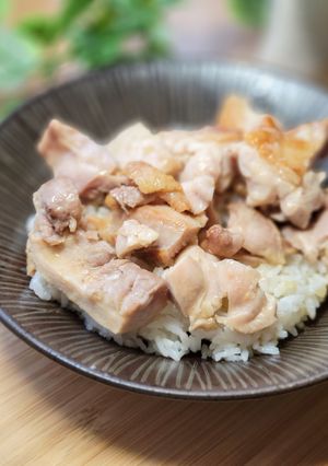 塩ダレチキン丼-レシピのメイン写真