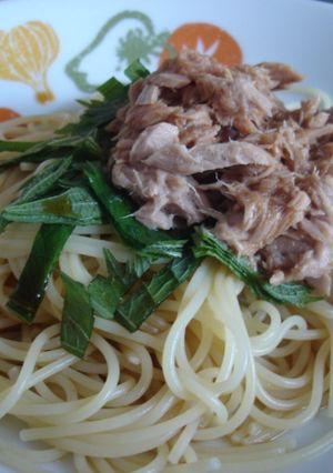 ツナと大葉の和風パスタ-レシピのメイン写真