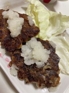 簡単!冷凍肉団子で山芋和風ハンバーグ-レシピのメイン写真