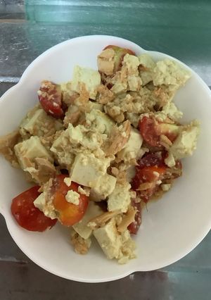 豆腐とツナのサラダ-レシピのメイン写真