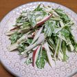 りんごと水菜のサラダ