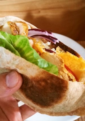 タンドリーチキンピタ-レシピのメイン写真