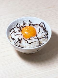 塩昆布入り✨卵かけご飯-レシピのメイン写真