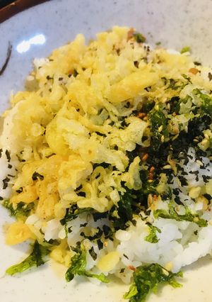 毎日のしろごはん●揚げ玉/天かす丼-レシピのメイン写真