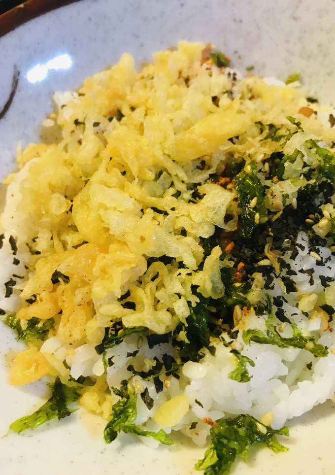 毎日のしろごはん●揚げ玉/天かす丼-レシピのメイン写真