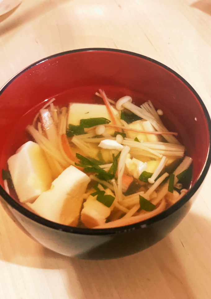 えのきと豆腐のスープ-レシピのメイン写真