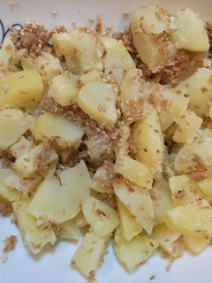 「さばフレーク」とじゃがいものごま和え-レシピのメイン写真