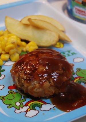 アレルギーっ子のふんわりハンバーグ-レシピのメイン写真