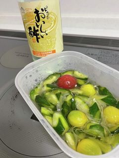 トマトとキュウリのマリネ-レシピのメイン写真