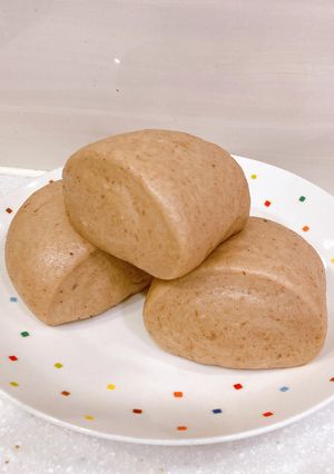 こし餡入り★ふわもちマントウ（覚書）-レシピのメイン写真