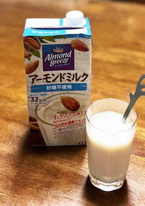 甘酒のアーモンドミルクハーフ&ハーフ-レシピのメイン写真